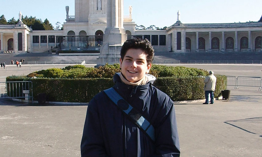 O jovem Carlo Acutis